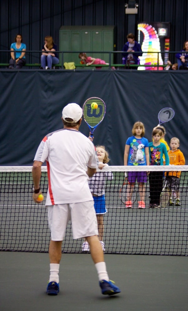 Youth tennis lessons